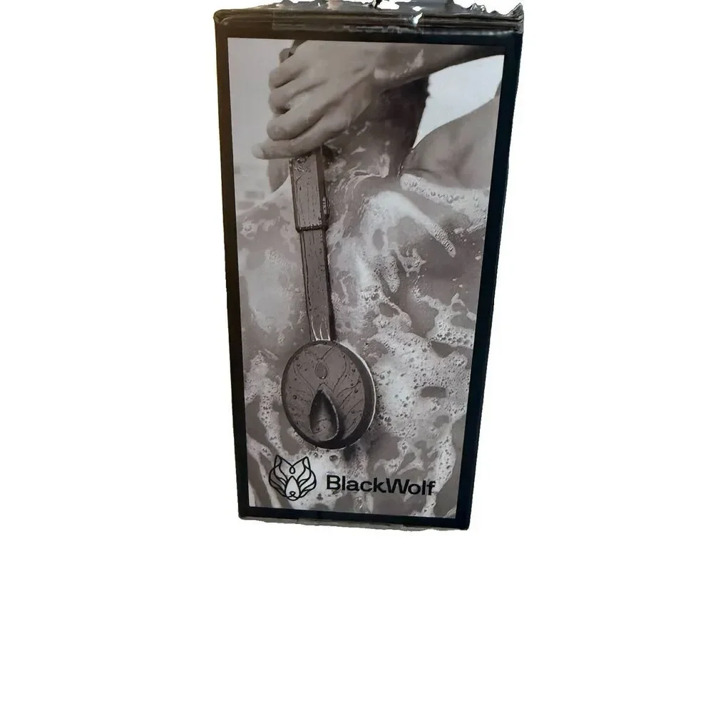 Black Wolf Sonic Scrubber Vibrating Face & Body Brush